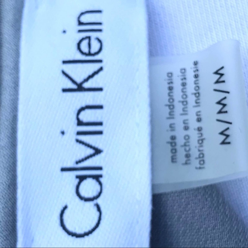 Calvin Klein pewter/silver Sleeveless Blouse - M - Picture 7 of 12